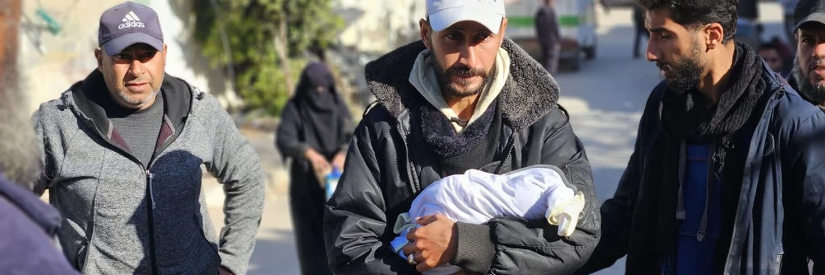 At least three Palestinian infants have frozen to death in Gaza in recent days amid winter temperatures and inadequate shelter due to Isr...