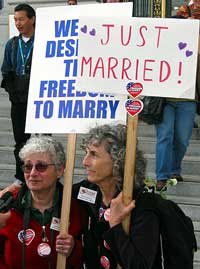 SF Same-Sex Marriages Ruled Illegal