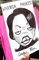 San Francisco Gives Condoleeza Rice a Hearty Unwelcome