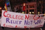 Protest in San Francisco Against Solomon Amendment and Military Recruitment