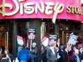 Writers Guild Picket in San Francisco's Union Square