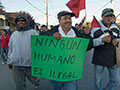 May Day 2008 Actions in Santa Cruz and Watsonville