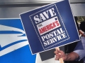 Demonstrators Fight to Save the U.S. Postal System