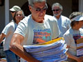 Supporters of Right to Vote on Desal Turn in Petitions at Santa Cruz City Hall