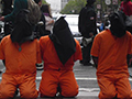 Guantanamo Detainee Solidarity Protest Blocks Market Street