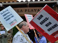 Workers Still Protest One Year After Sam Grossman's Take-Over of La Playa Carmel