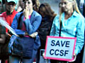 Thousands March and Rally Against Attack on City College of San Francisco