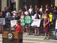 Redwood City Rally for Equal Rights Amendment