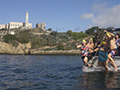 Native Americans Swim Alcatraz to Fight Diabetes