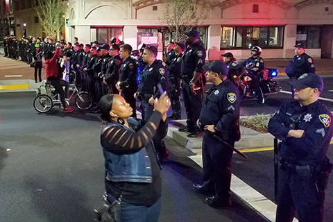 In Oakland, Solidarity with Charlotte