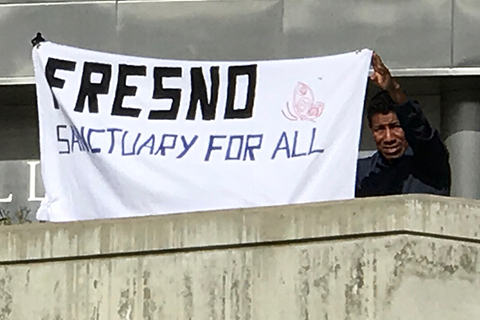 Sanctuary for All March In Fresno