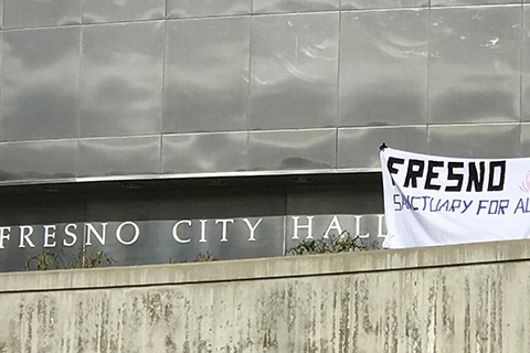 Sanctuary for All March In Fresno