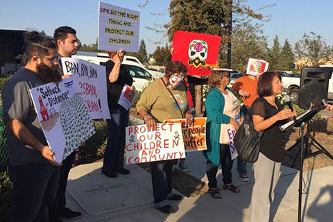 Day of the Dead Action Demands Ban on Chlorpyrifos